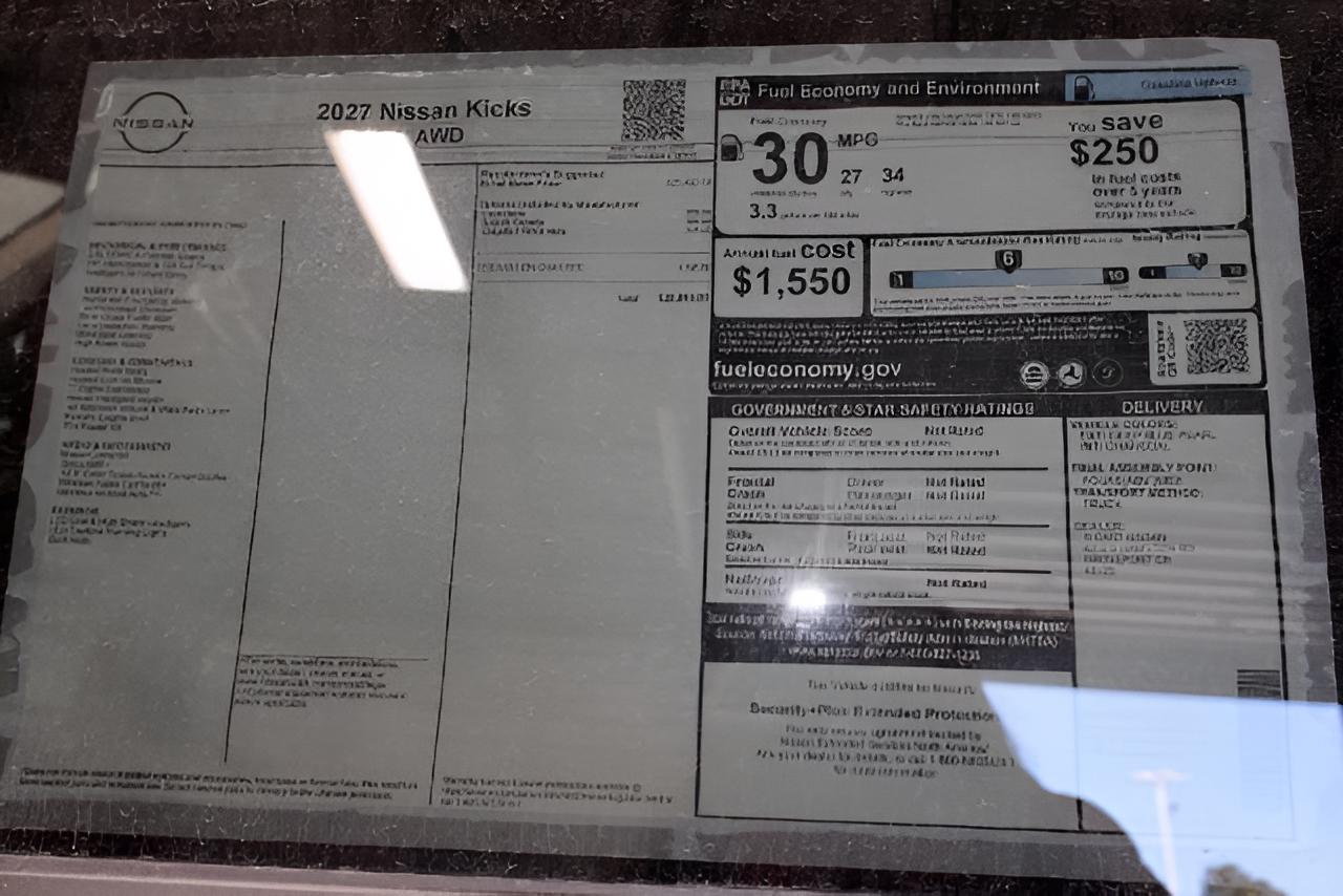2027 Nissan Kicks SV