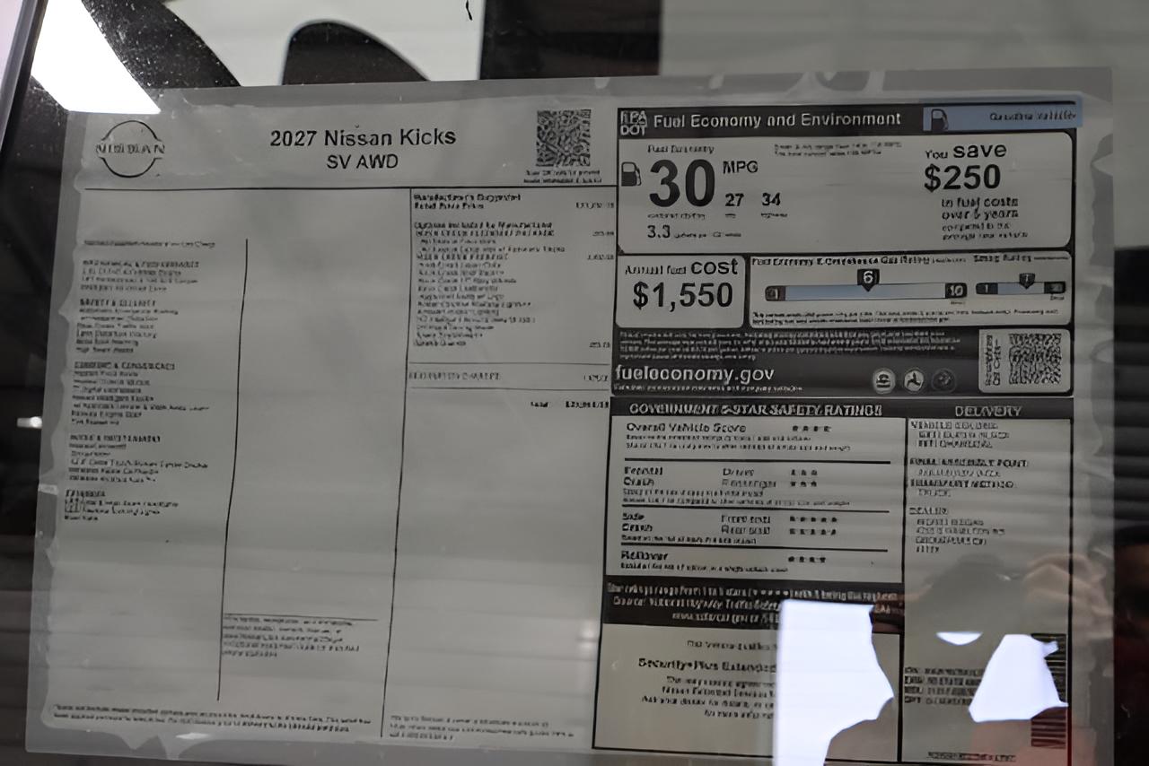 2027 Nissan Kicks SV