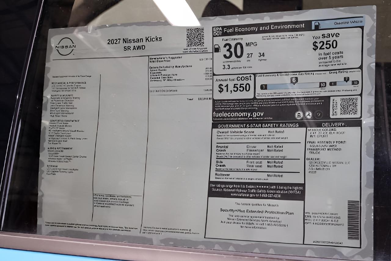 2027 Nissan Kicks SR