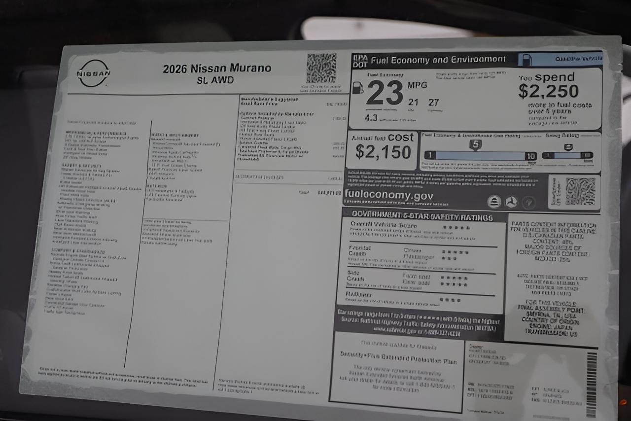 2026 Nissan Murano SL