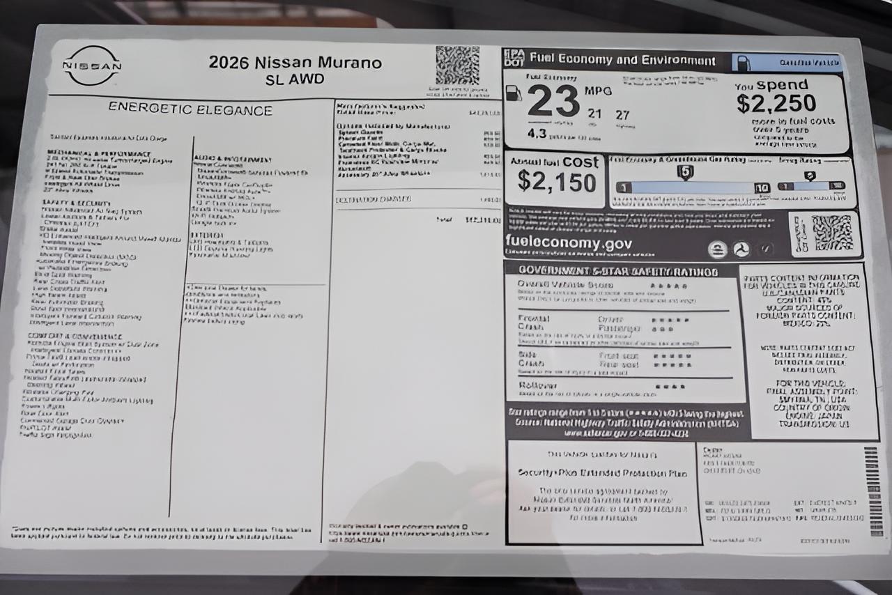 2026 Nissan Murano SL