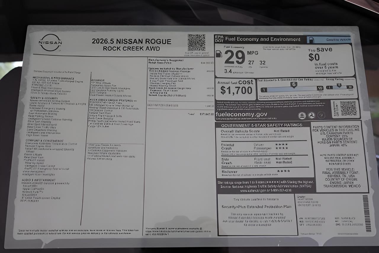 2026 Nissan Rogue Rock Creek