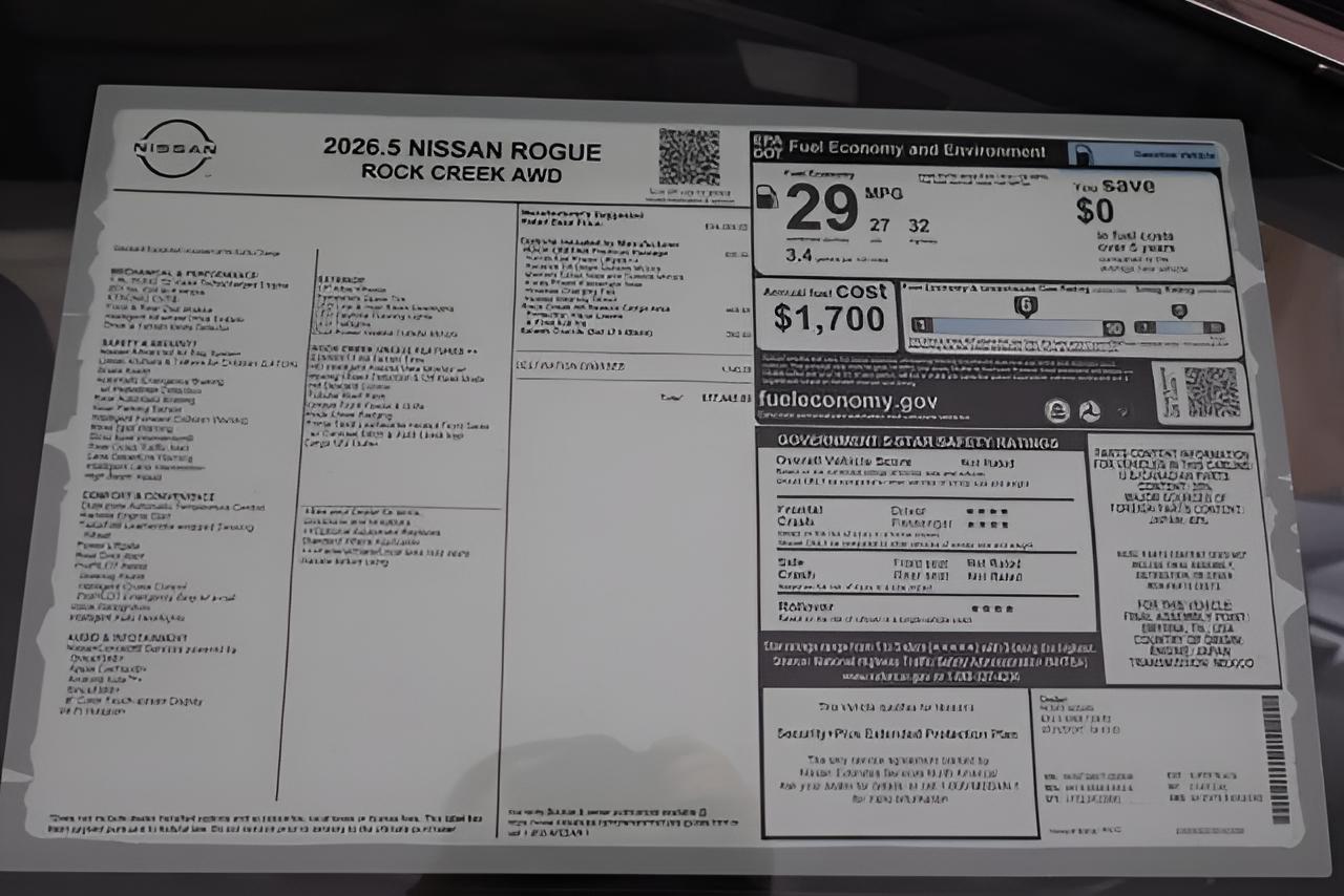 2026 Nissan Rogue Rock Creek