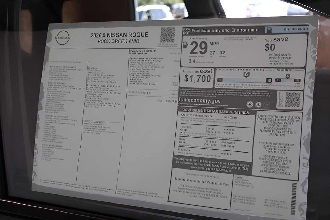 2026 Nissan Rogue Rock Creek