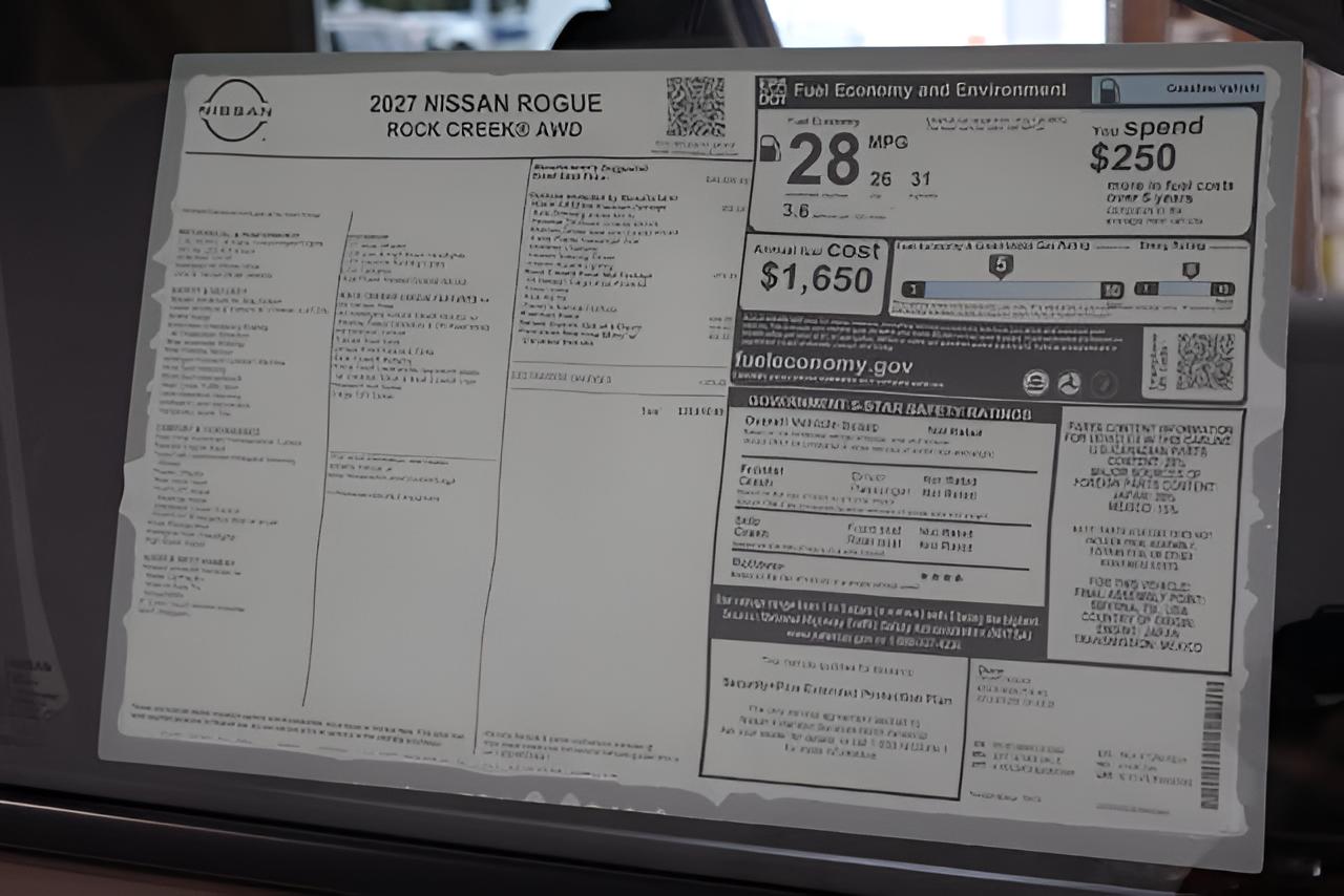 2027 Nissan Rogue Rock Creek