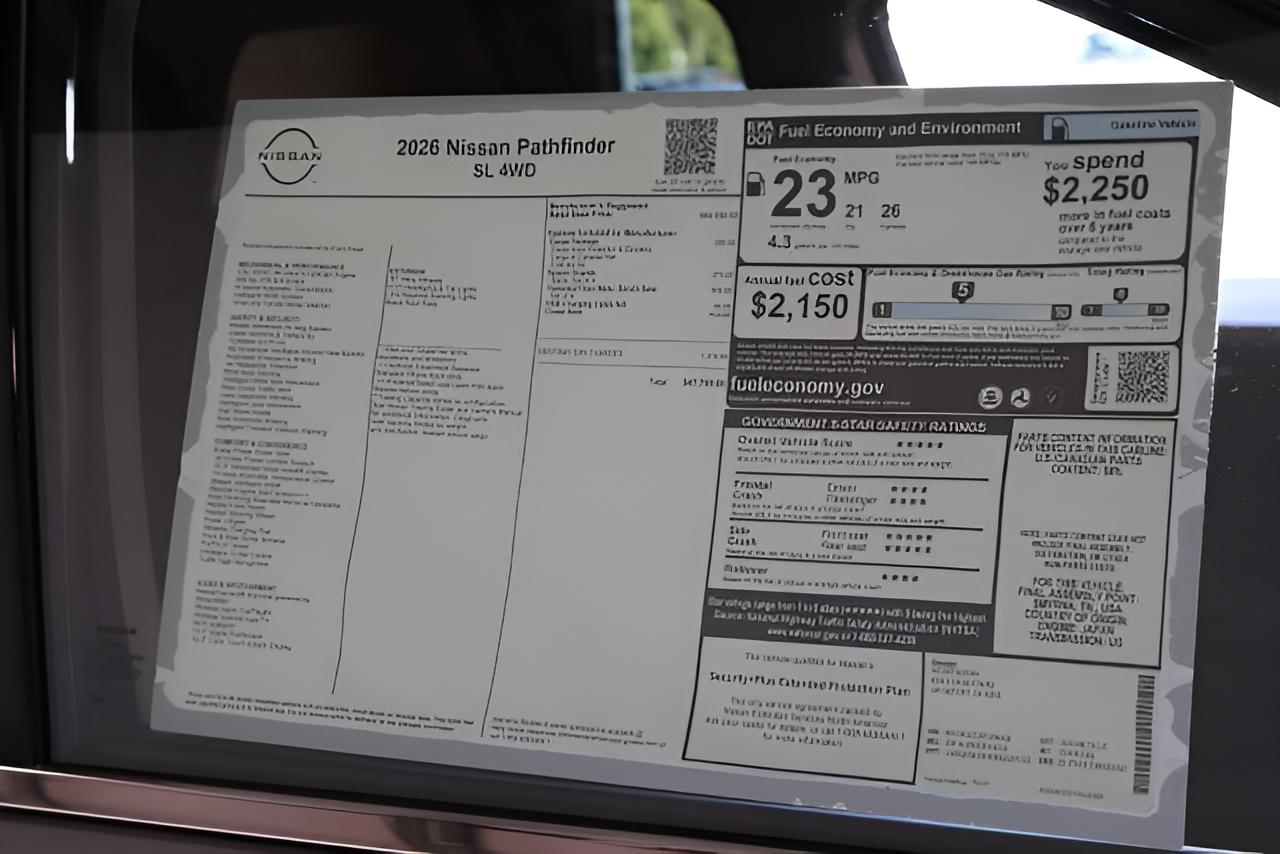 2026 Nissan Pathfinder SL