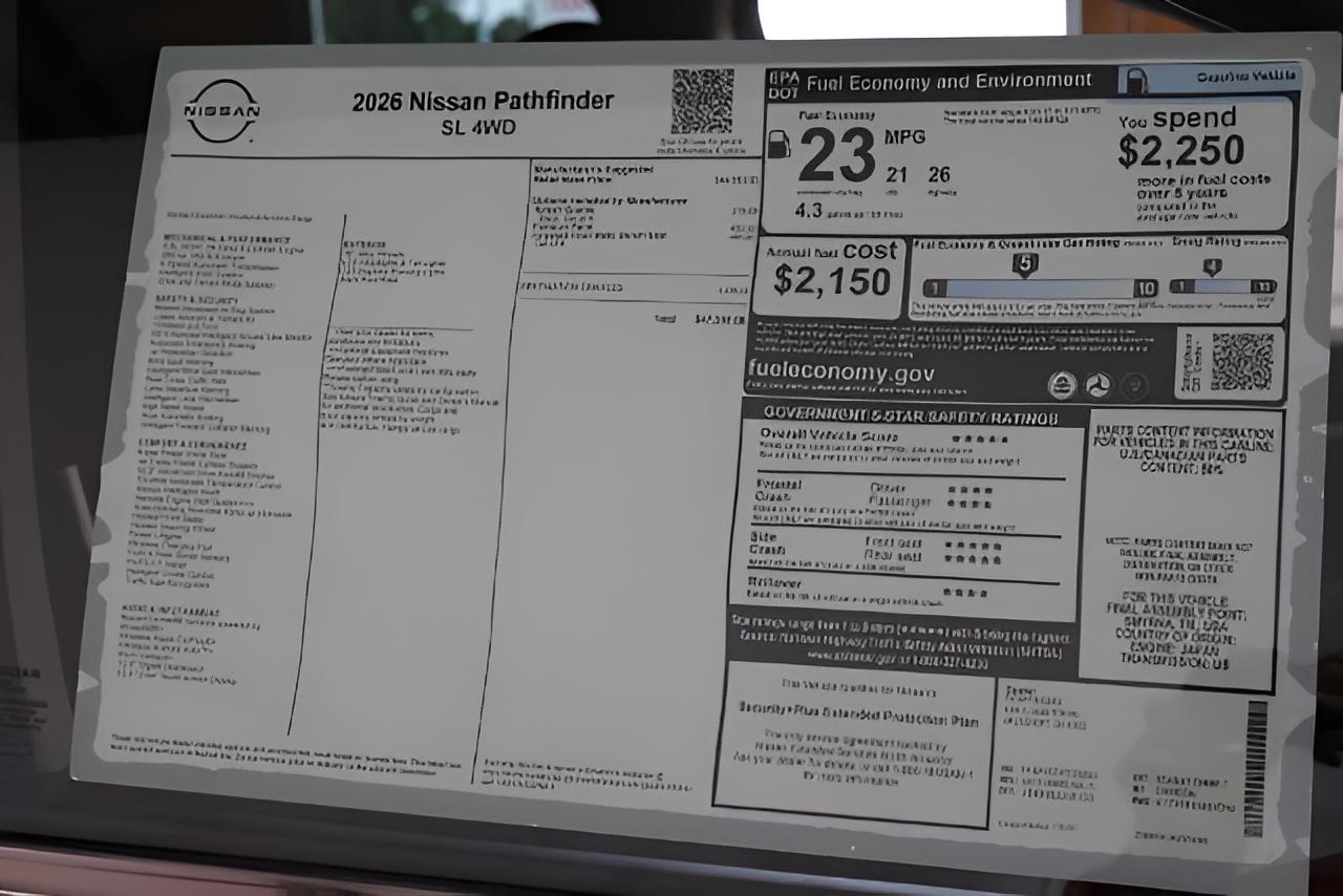 2026 Nissan Pathfinder SL