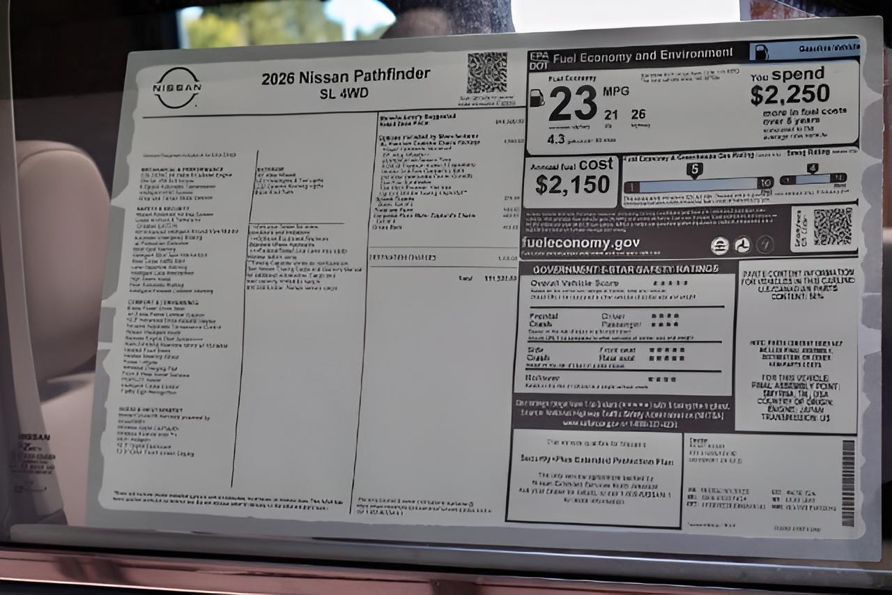 2026 Nissan Pathfinder SL
