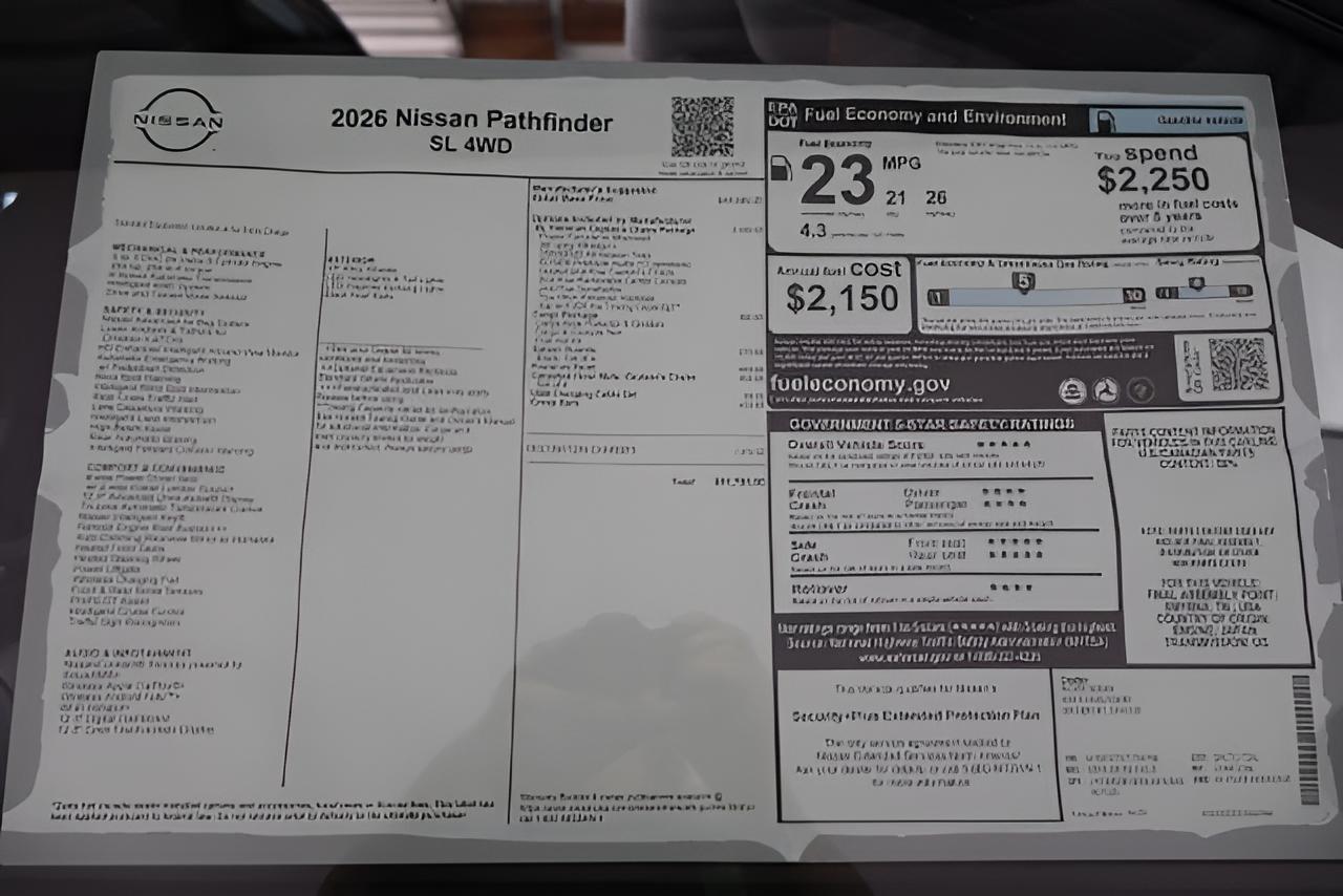 2026 Nissan Pathfinder SL