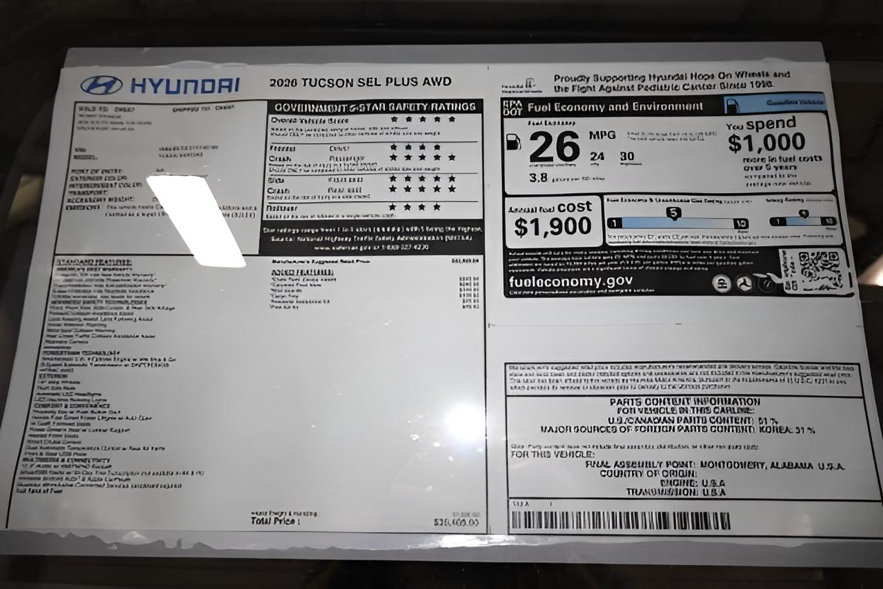 2026 Hyundai TUCSON SEL Plus AWD
