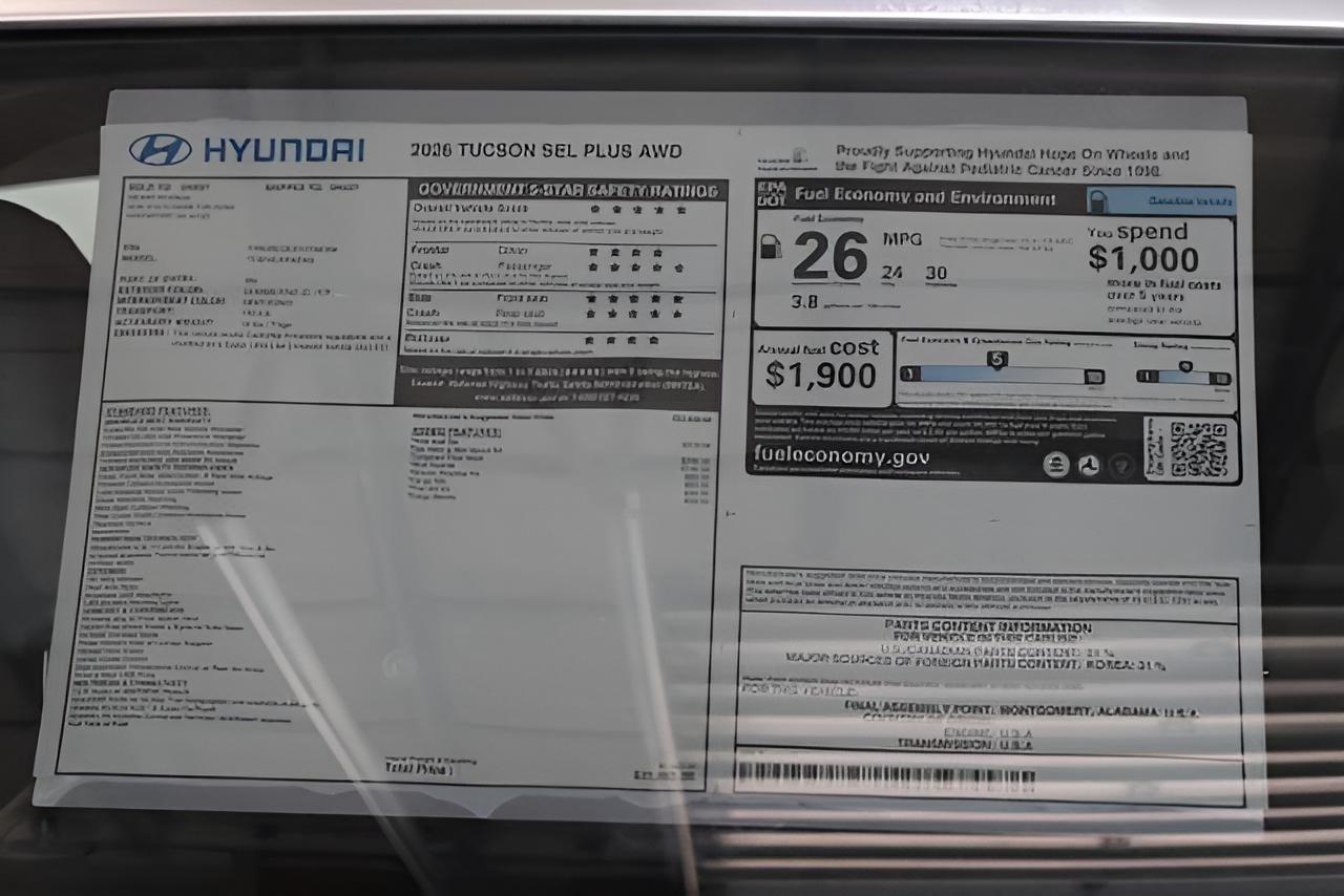 2026 Hyundai TUCSON SEL Plus AWD