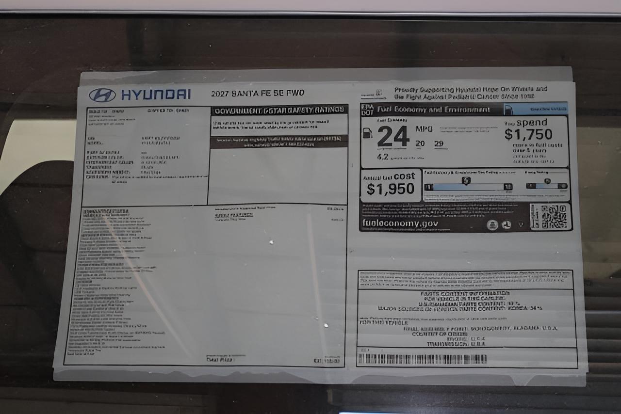 2027 Hyundai SANTA FE SE FWD