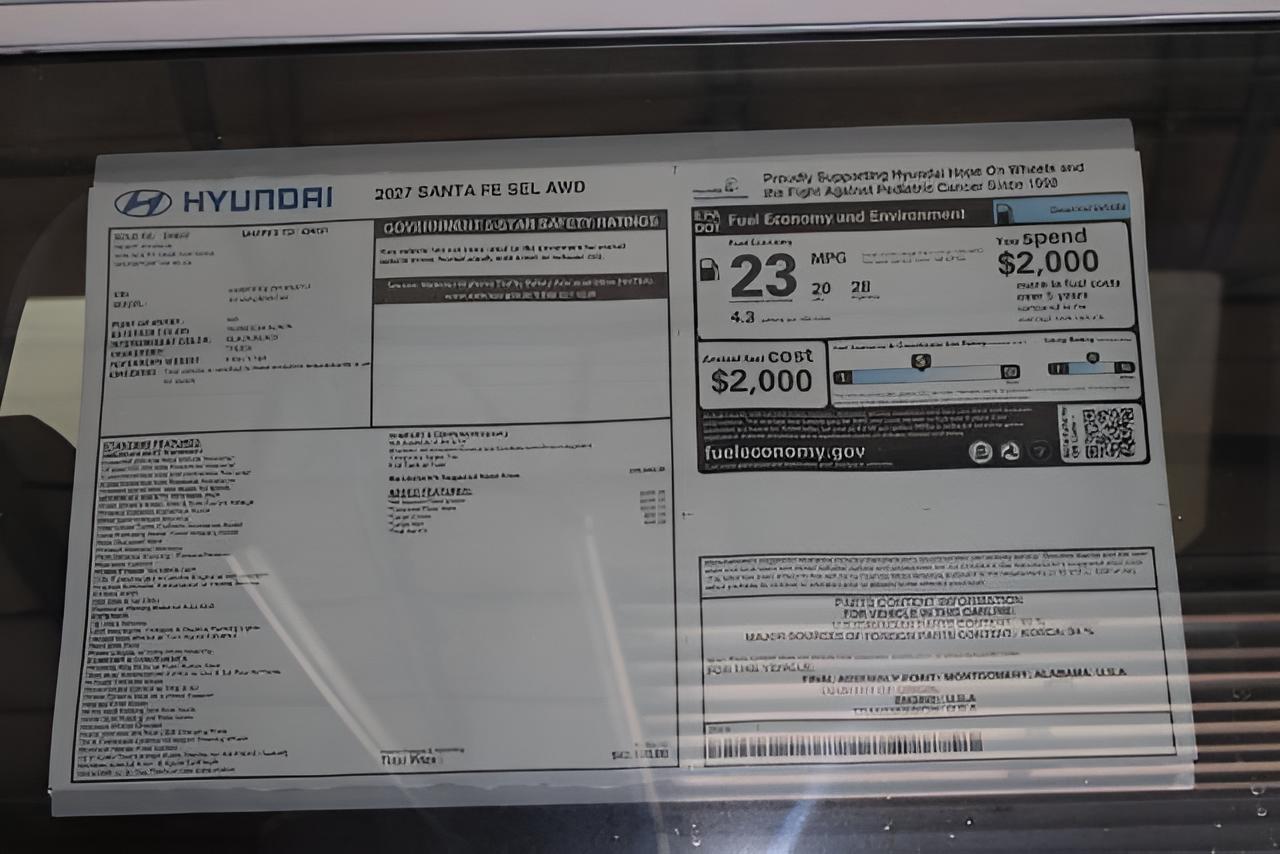2027 Hyundai SANTA FE SEL AWD