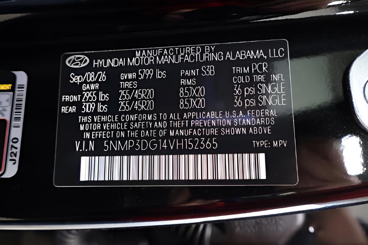 2027 Hyundai SANTA FE HYBRID Limited 6P AWD