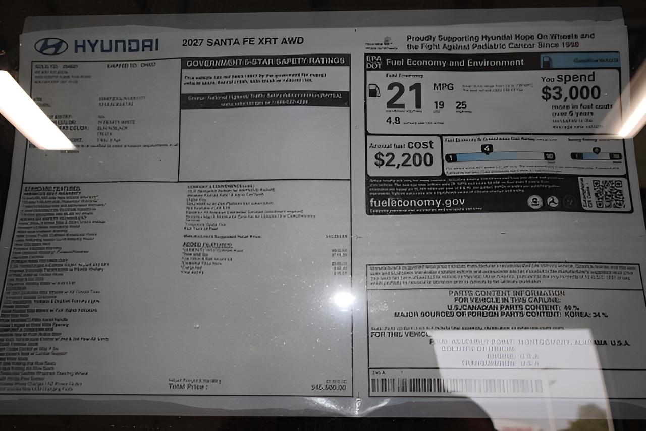 2027 Hyundai SANTA FE XRT AWD