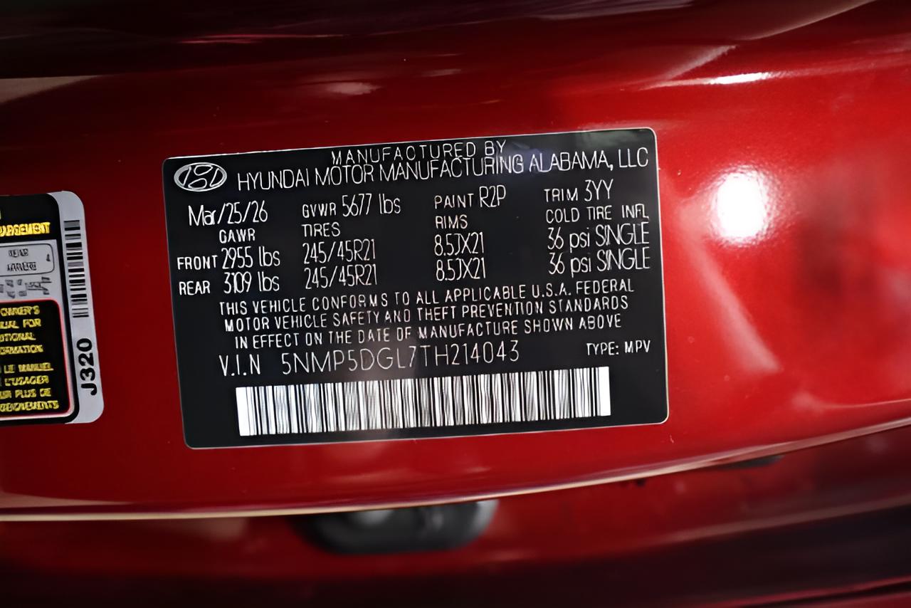 2026 Hyundai SANTA FE Calligraphy AWD