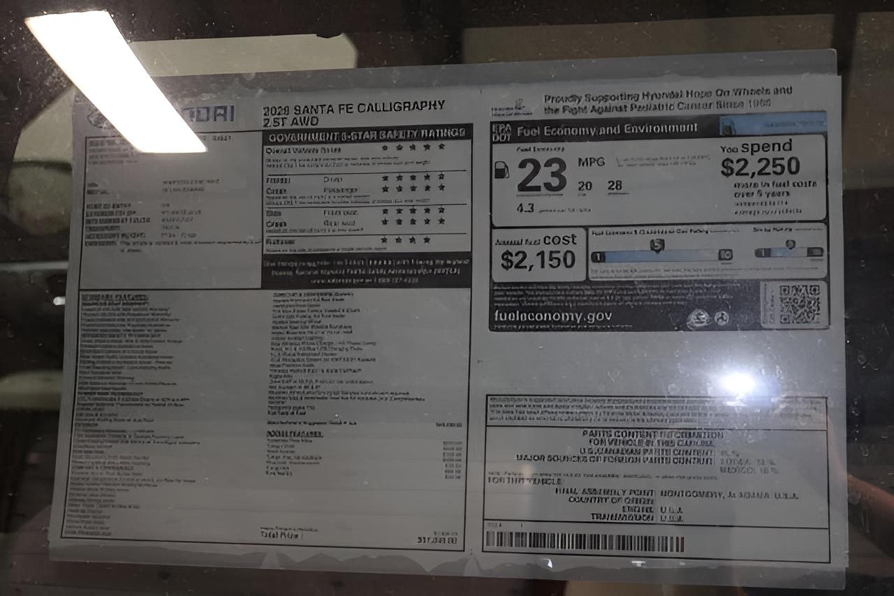 2026 Hyundai SANTA FE Calligraphy AWD