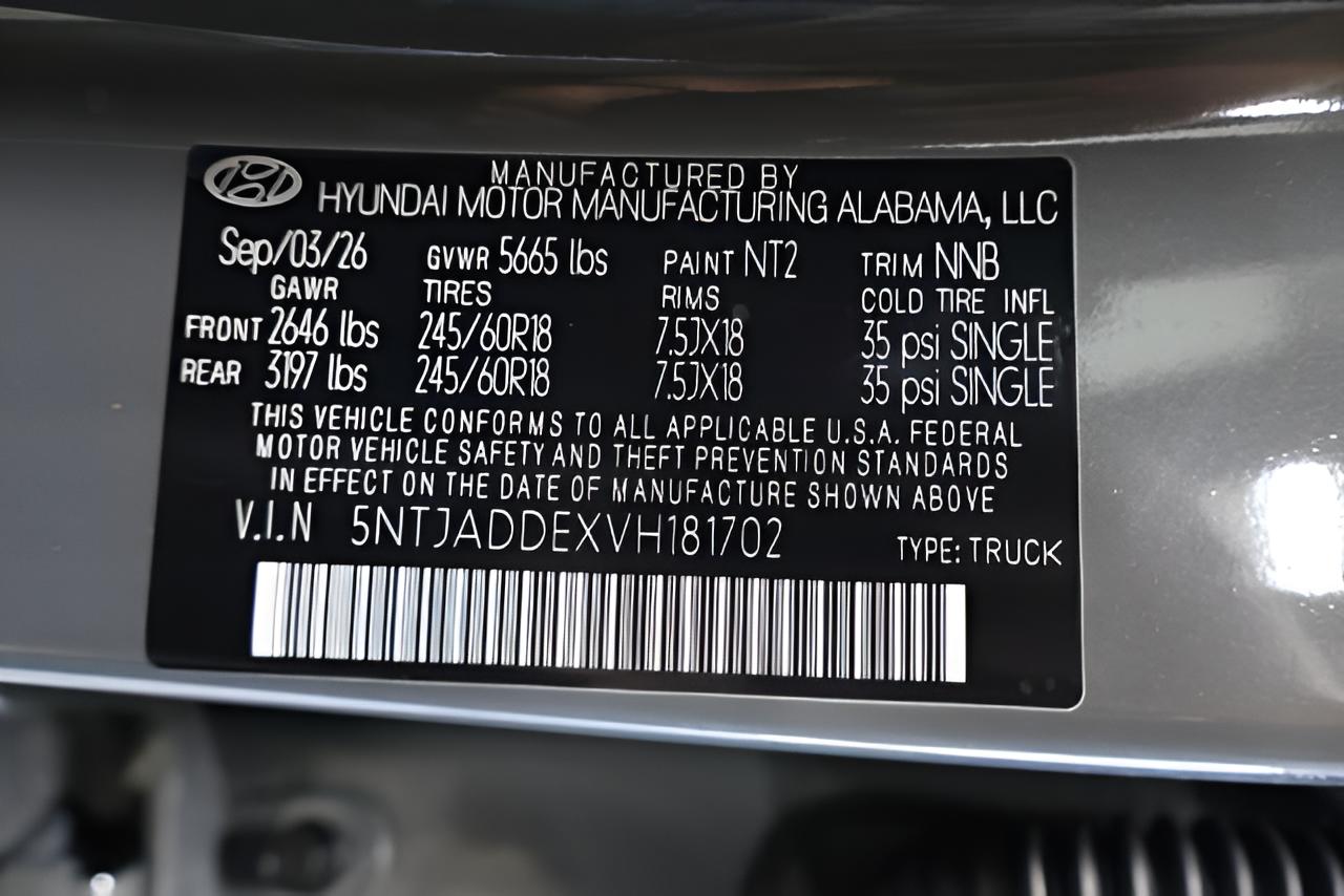 2027 Hyundai SANTA CRUZ SE AWD