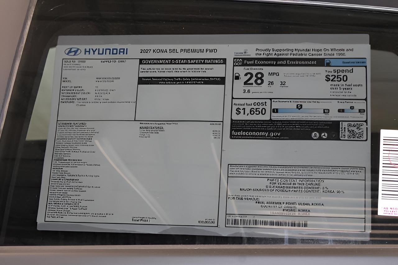 2027 Hyundai KONA SEL Premium FWD