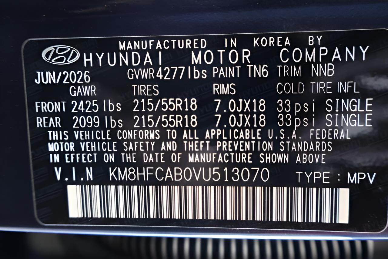 2027 Hyundai KONA SEL Sport AWD
