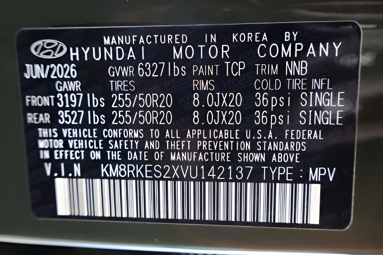 2027 Hyundai PALISADE Limited 7P AWD