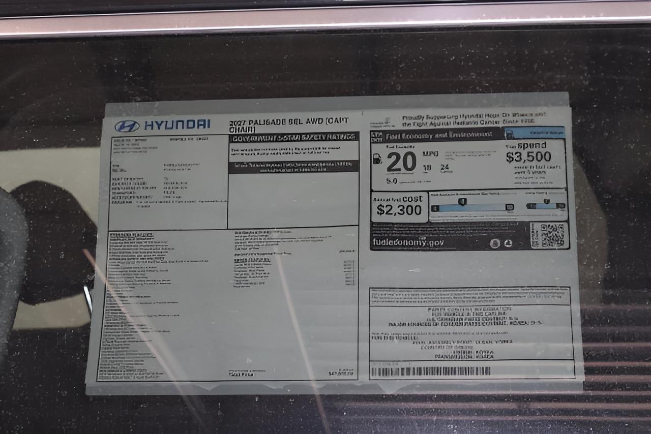 2027 Hyundai PALISADE SEL 7P AWD