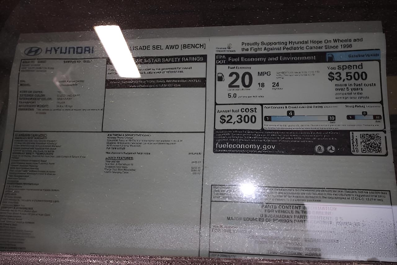 2027 Hyundai PALISADE SEL 8P AWD