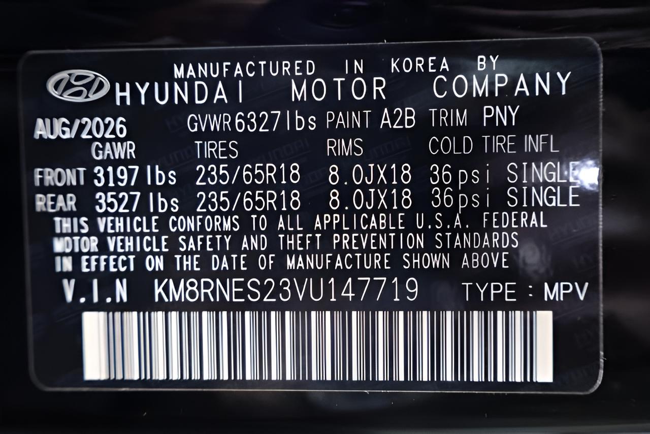 2027 Hyundai PALISADE SEL Premium 7P AWD