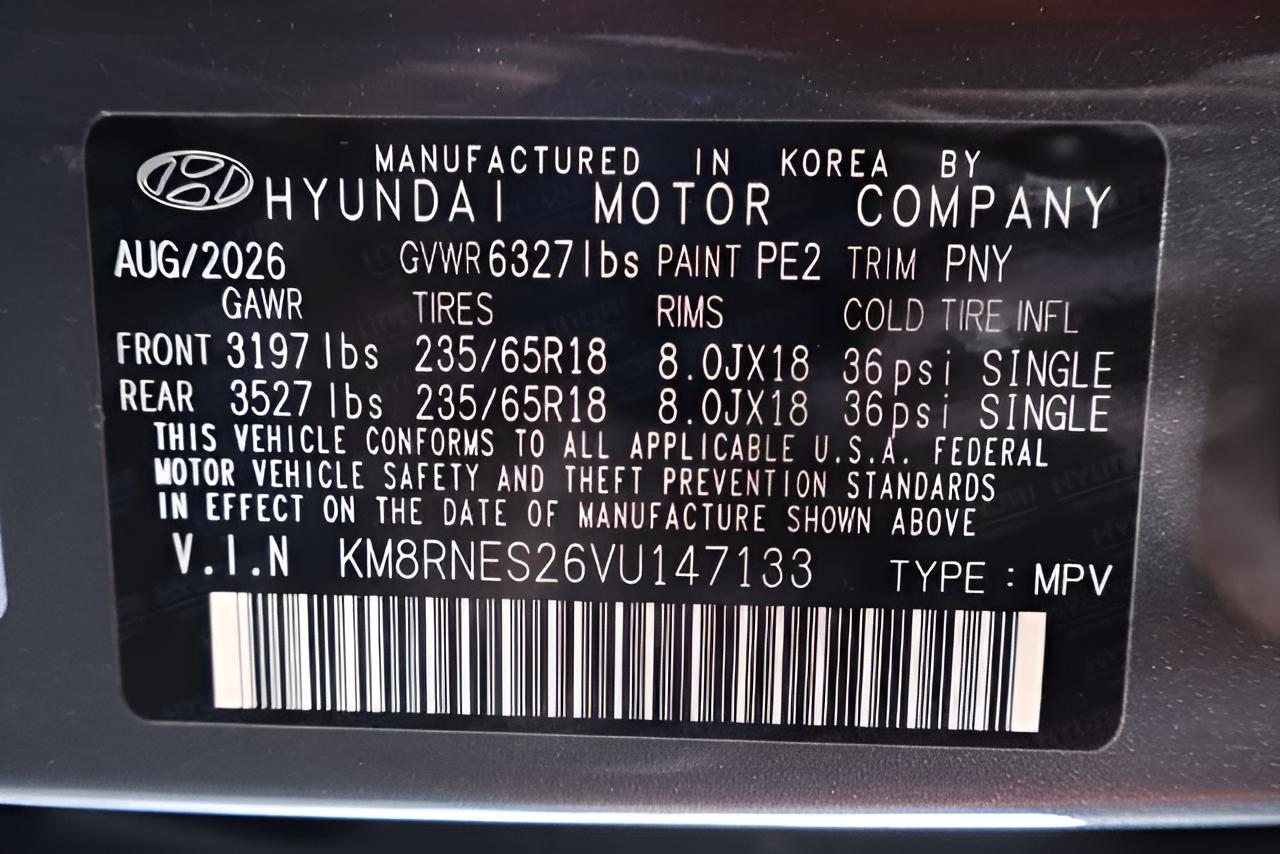 2027 Hyundai PALISADE SEL Premium 8P AWD