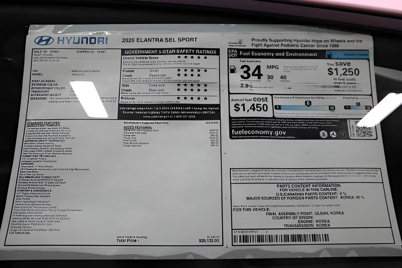 2026 Hyundai ELANTRA SEL Sport Sedan