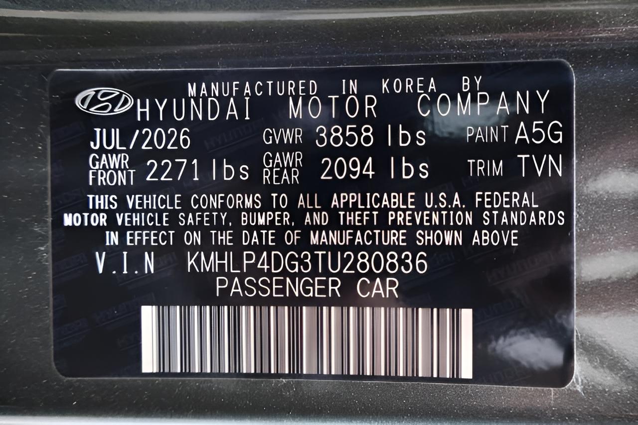 2026 Hyundai ELANTRA Limited Sedan