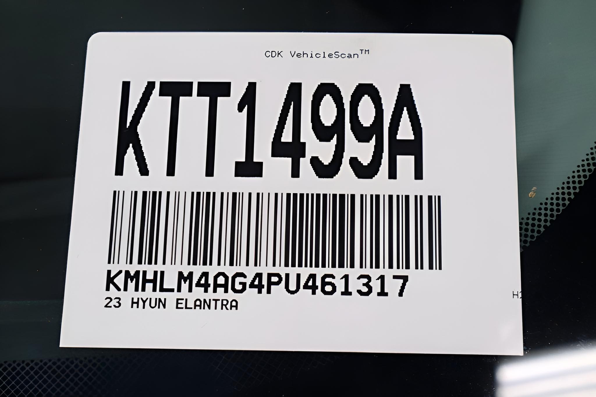 2023 Hyundai ELANTRA SEL