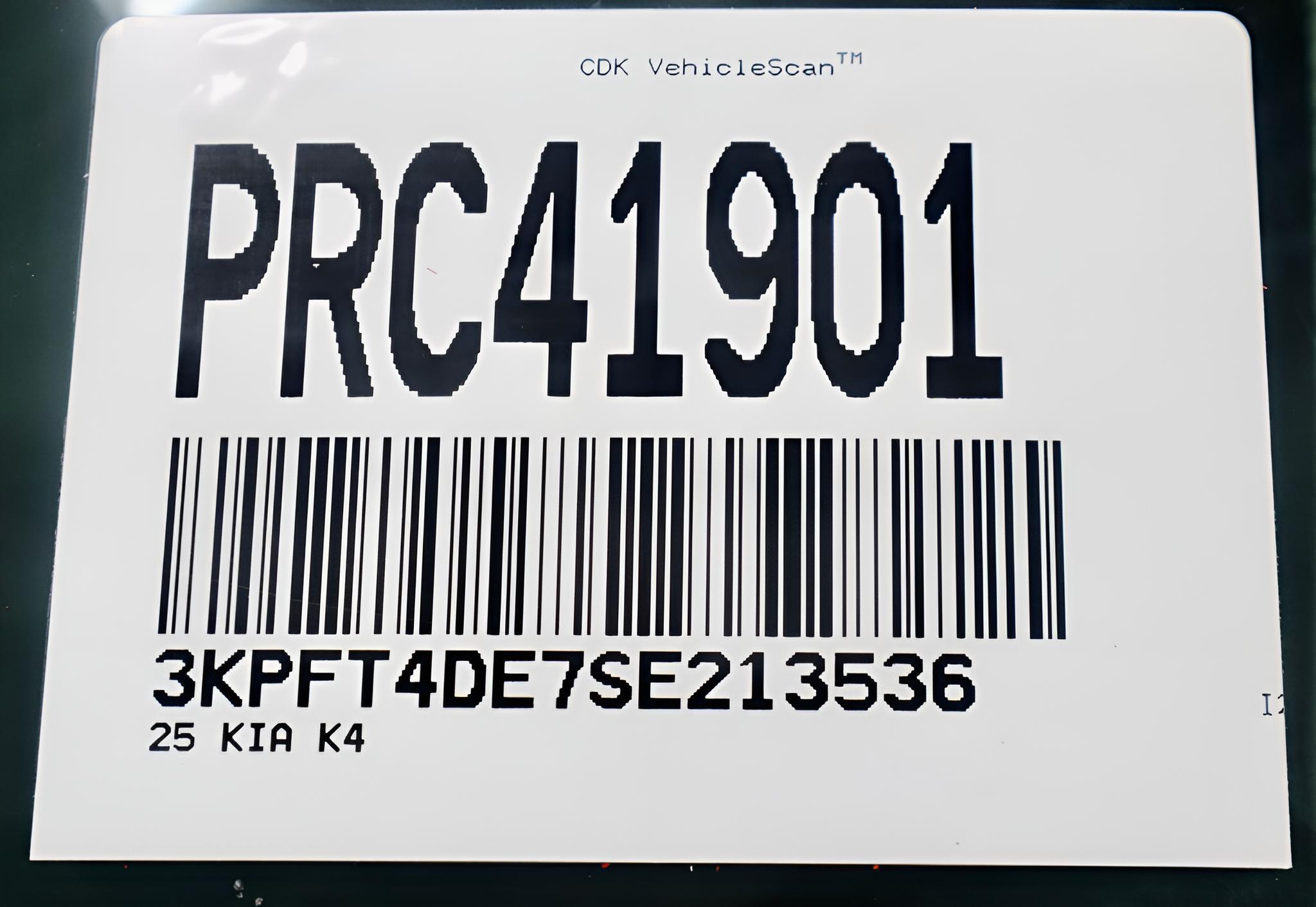 2025 Kia K4 LXS FWD