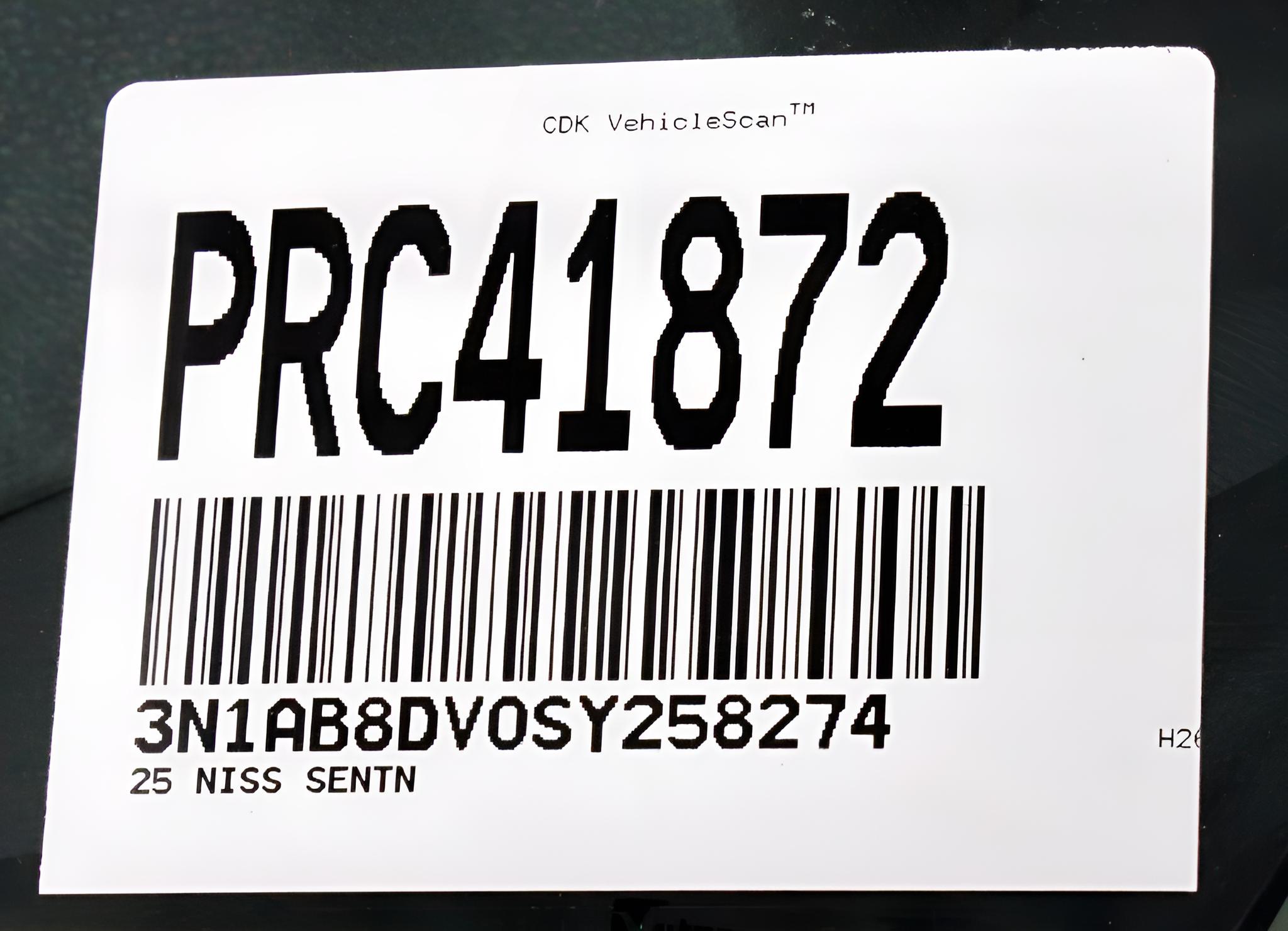 2025 Nissan Sentra SR CVT