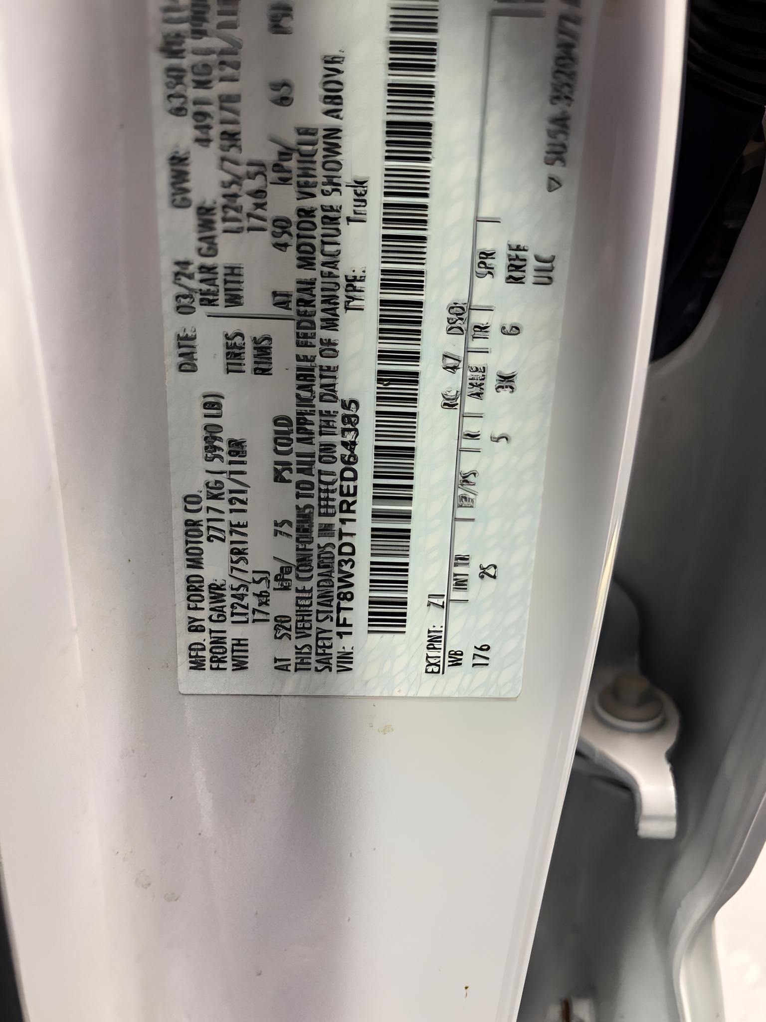 2024 Ford Super Duty F-350 DRW XLT
