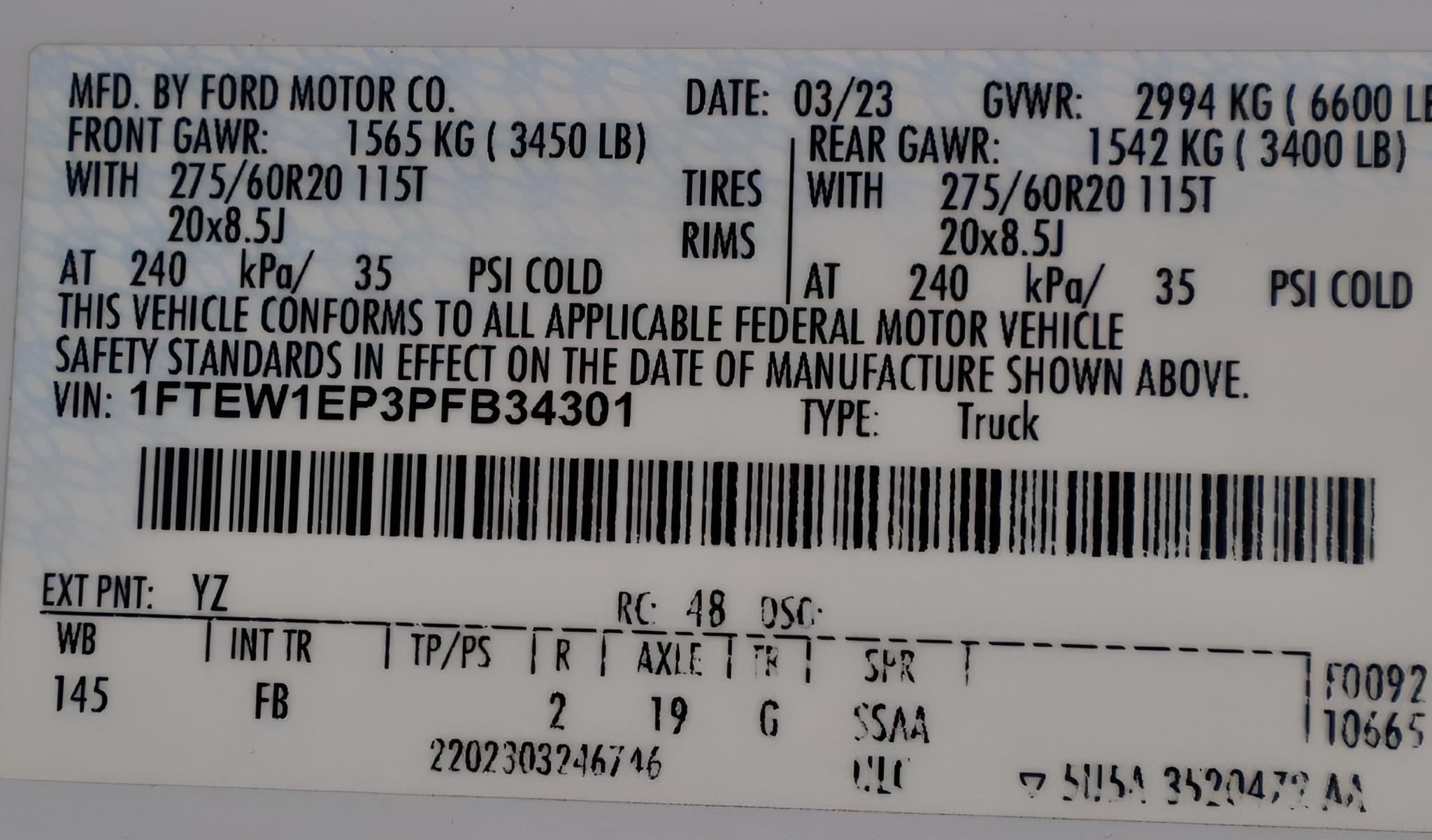 2023 Ford F-150 XLT