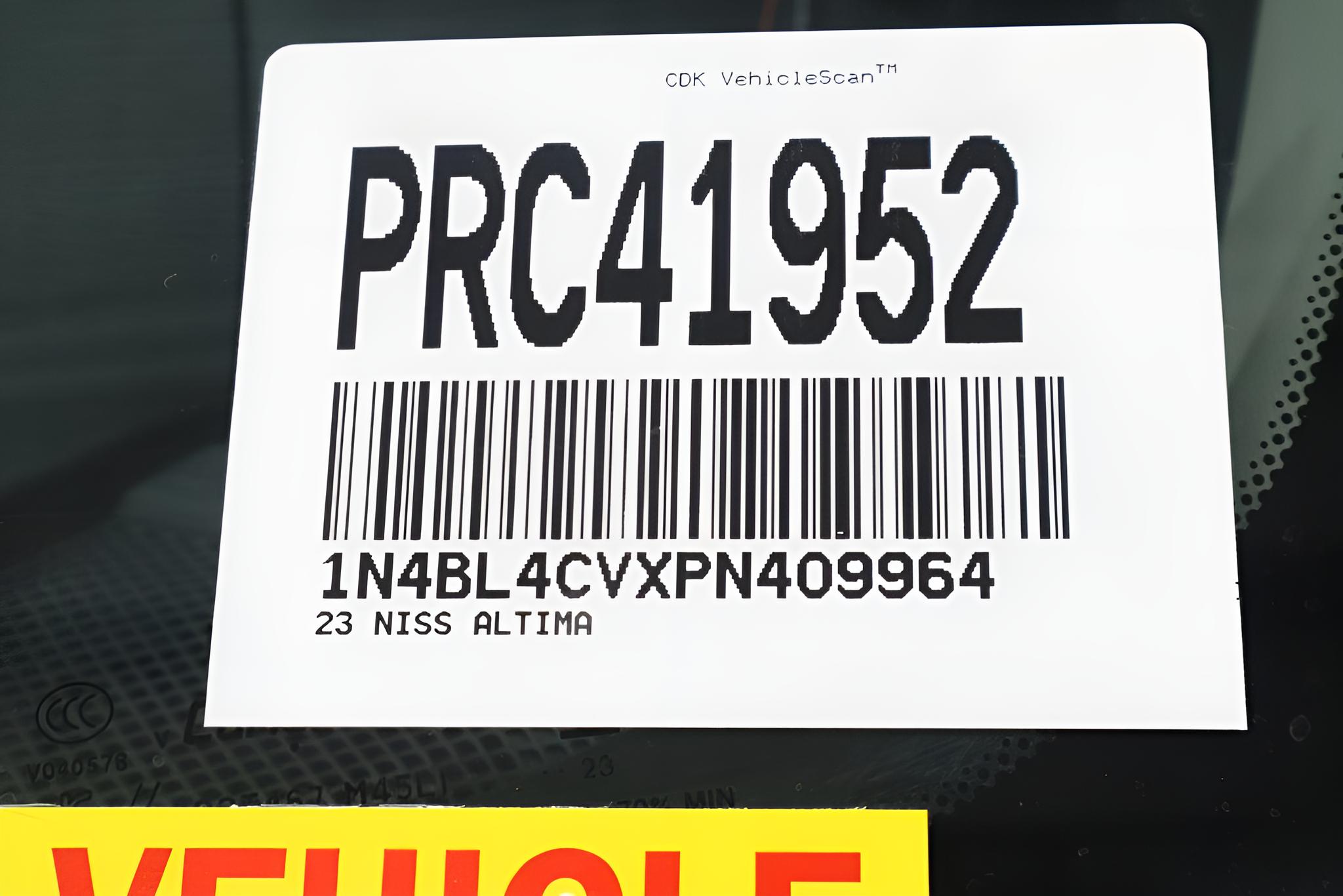 2023 Nissan Altima 2.5 SR