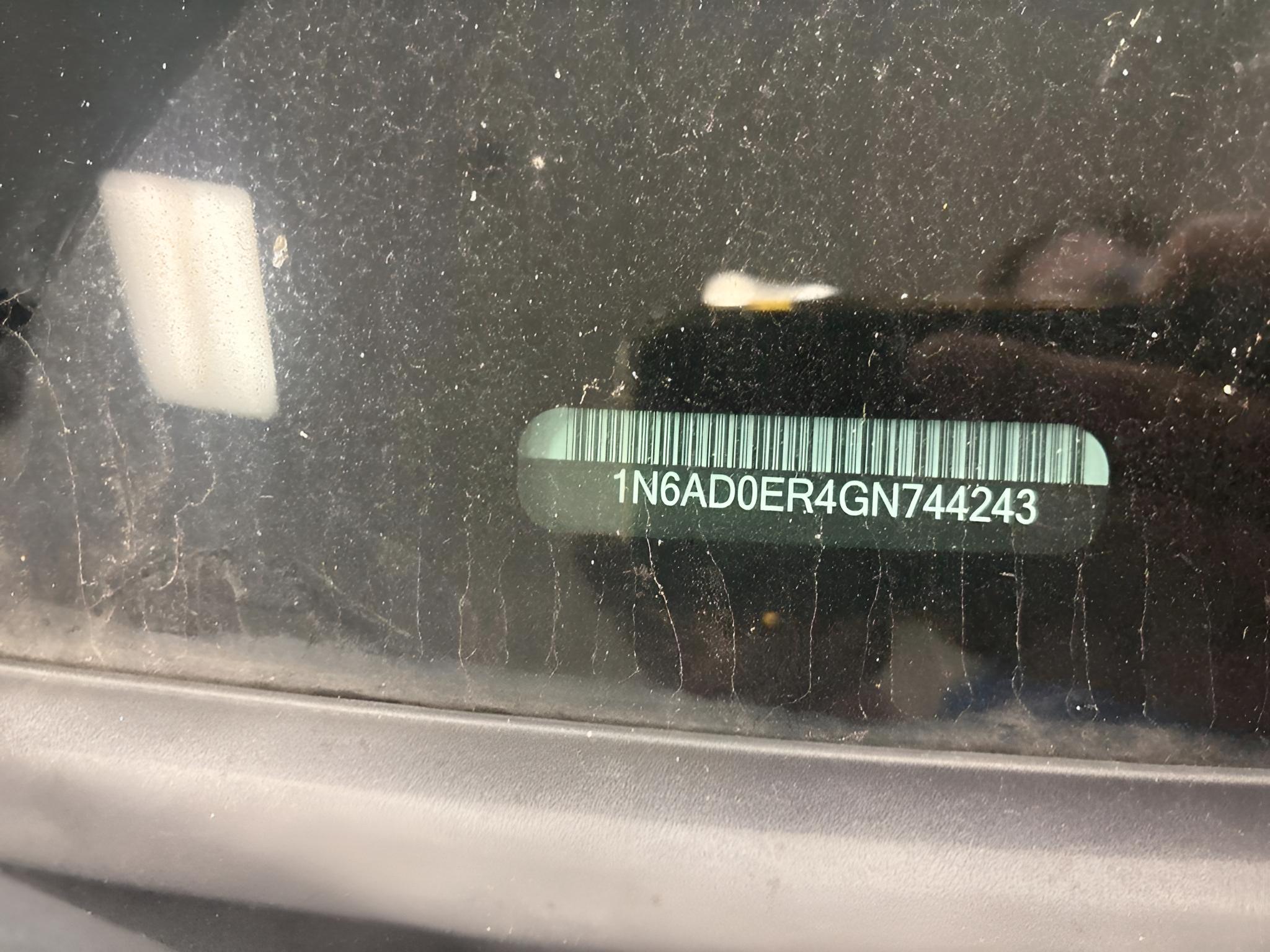 2016 Nissan Frontier SV