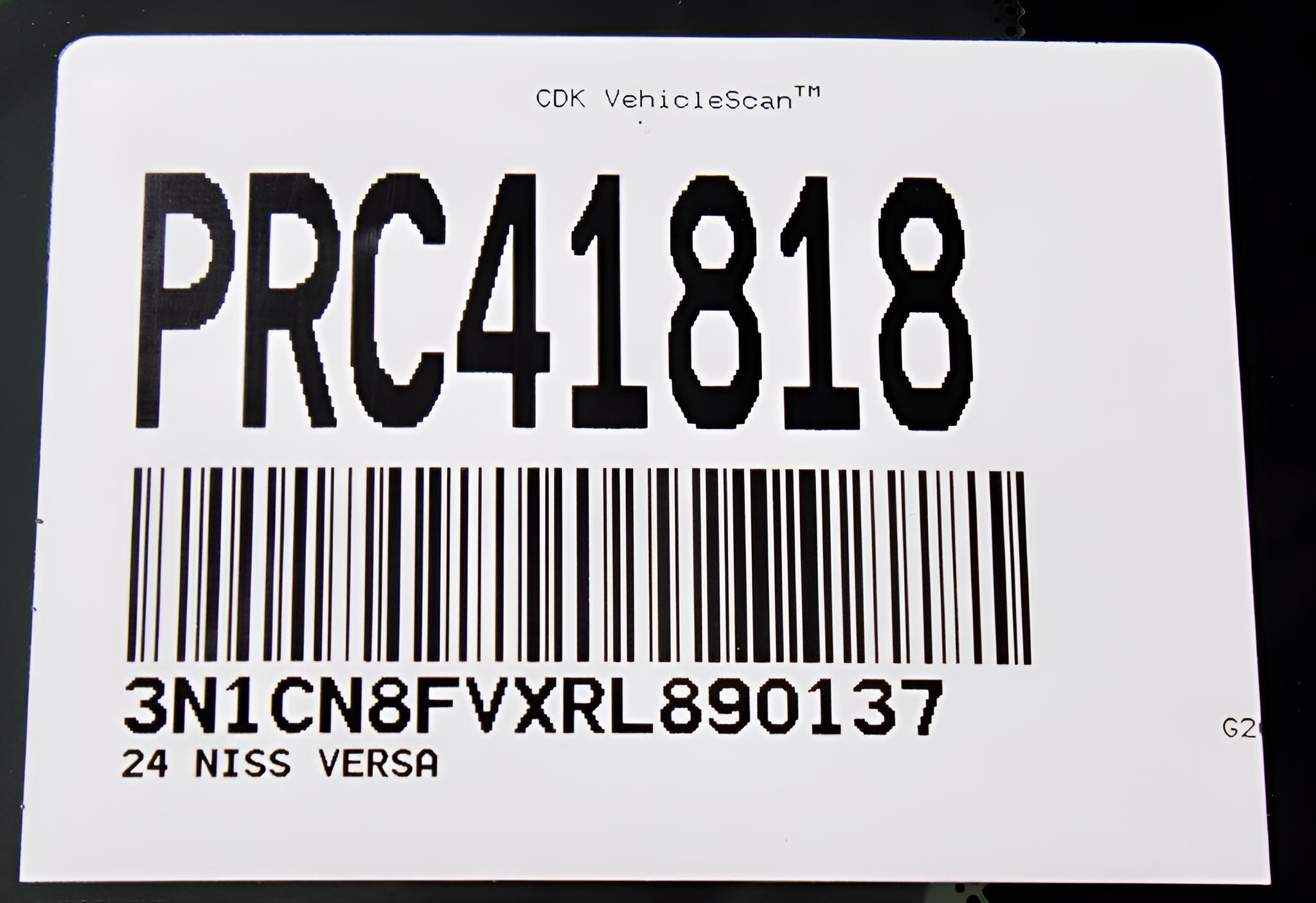 2024 Nissan Versa 1.6 SR