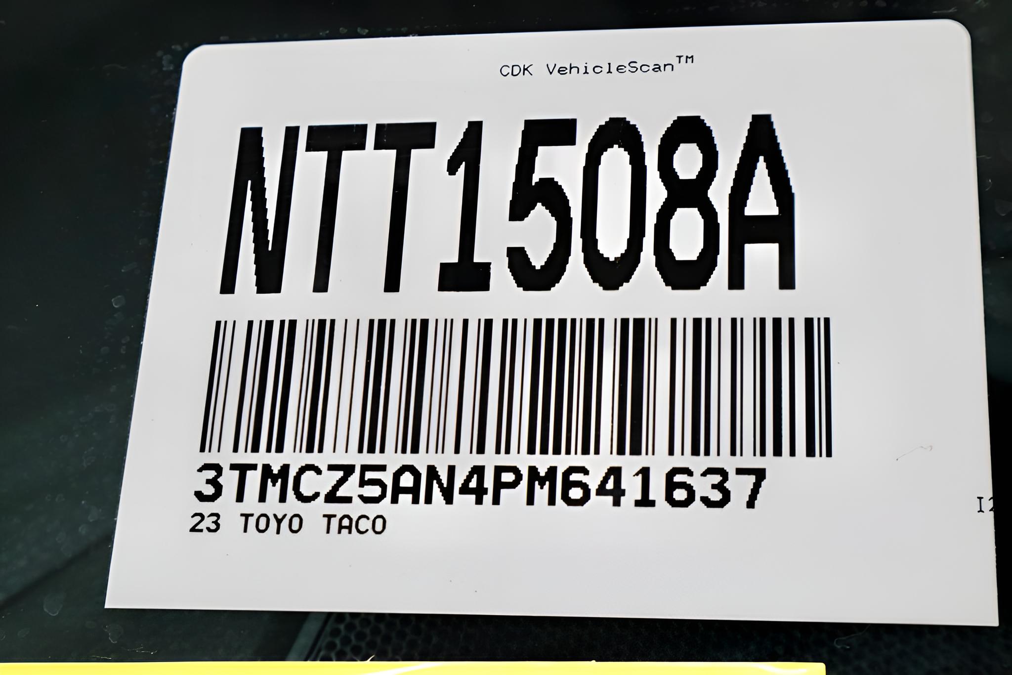2023 Toyota Tacoma 4WD SR