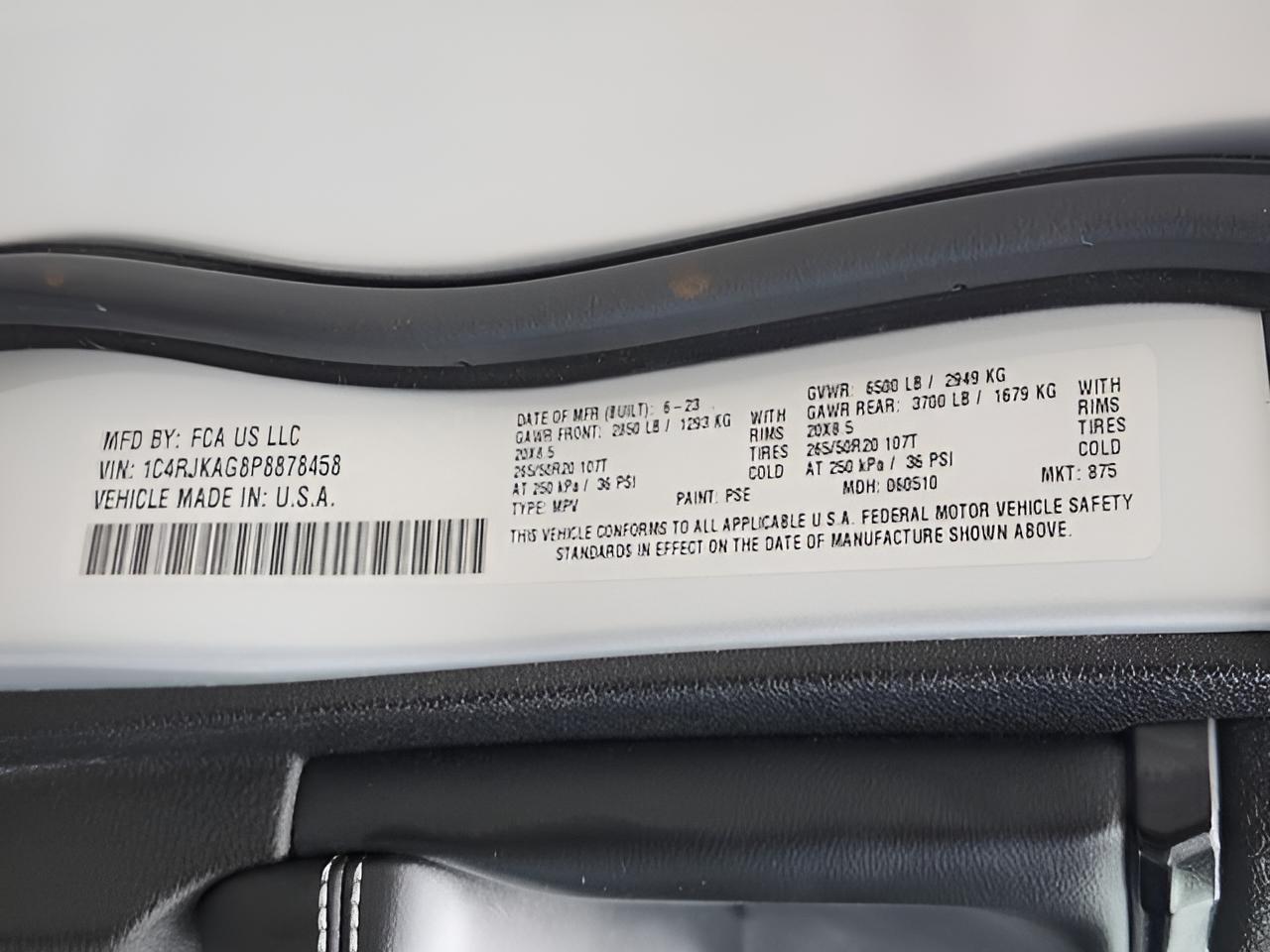 2023 Jeep Grand Cherokee L Altitude X