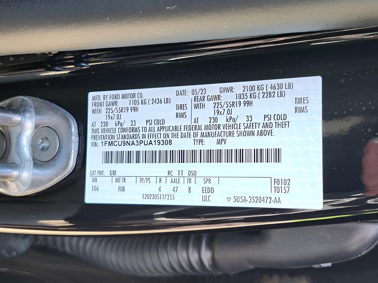 2023 Ford Escape ST-Line Select