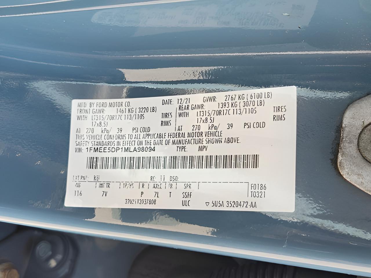 2021 Ford Bronco Outer Banks
