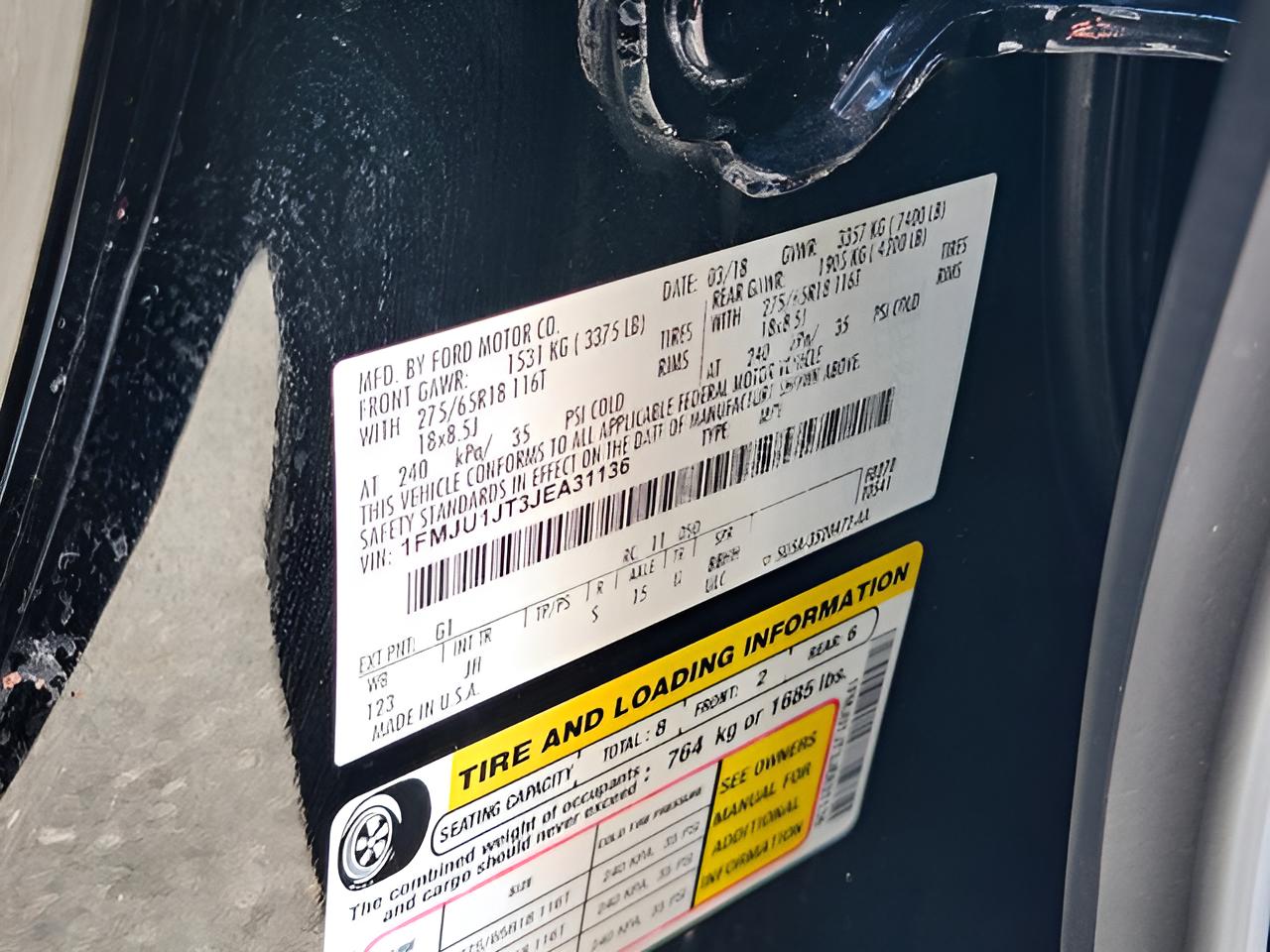2018 Ford Expedition XLT
