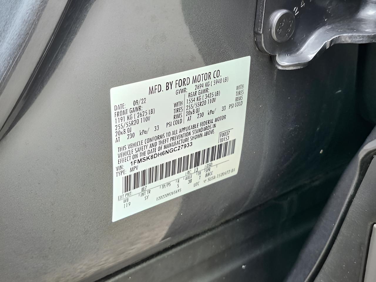 2022 Ford Explorer XLT