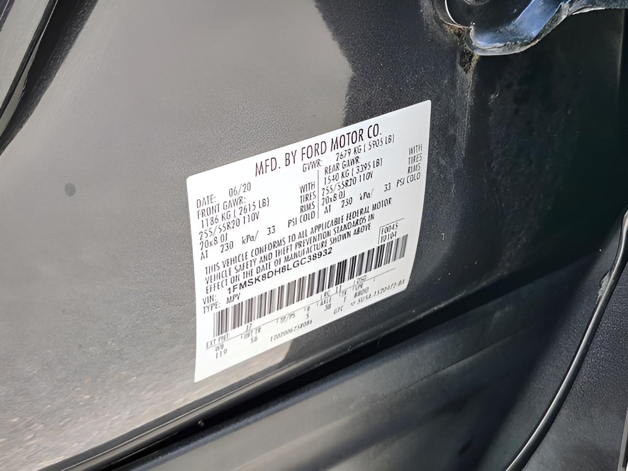 2020 Ford Explorer XLT