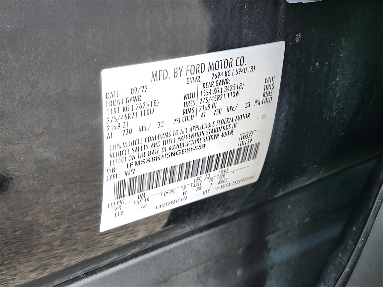 2022 Ford Explorer ST-Line