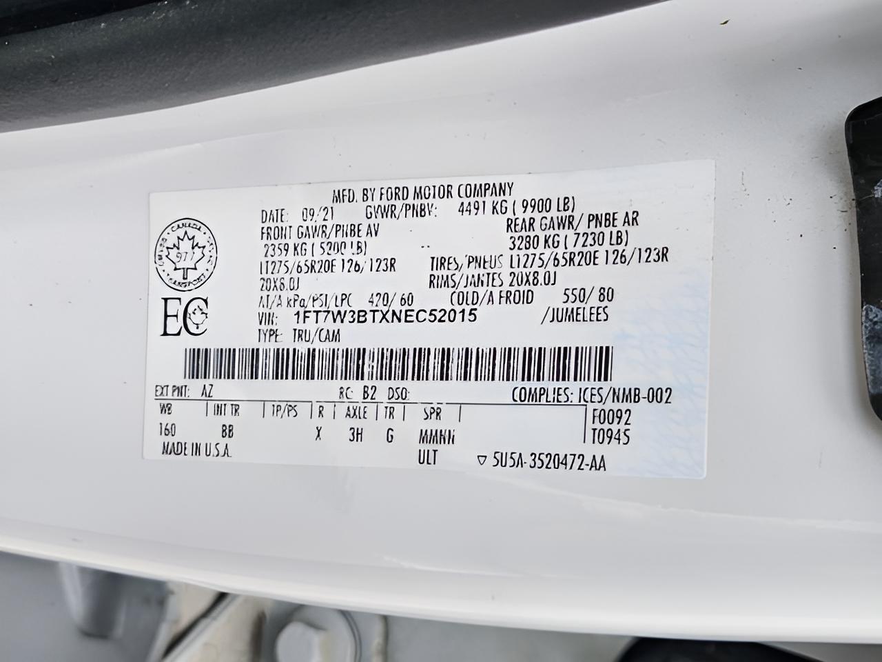 2022 Ford F-350SD Platinum