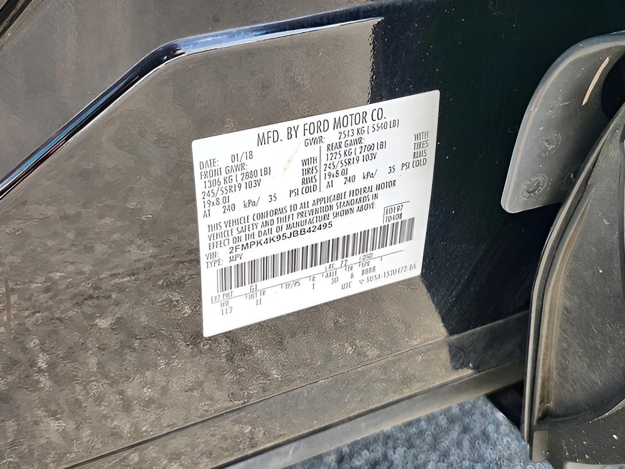 2018 Ford Edge Titanium