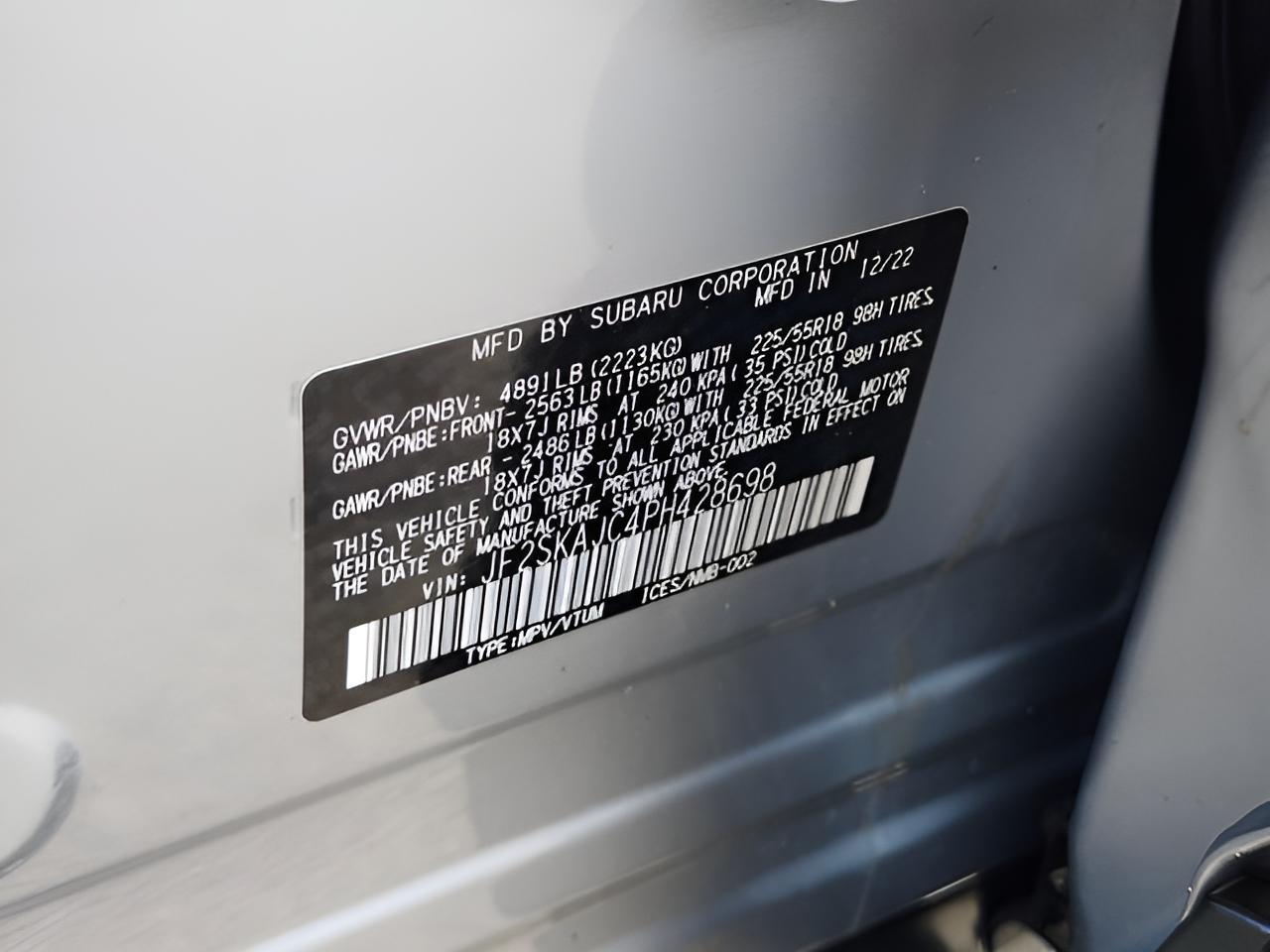 2023 Subaru Forester Sport